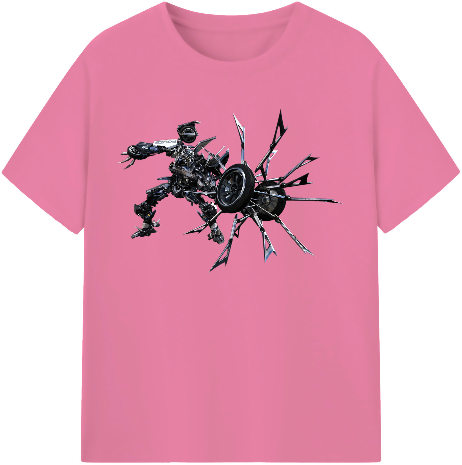 （画像用）  綿100％半袖Tシャツ（フロントプリント）